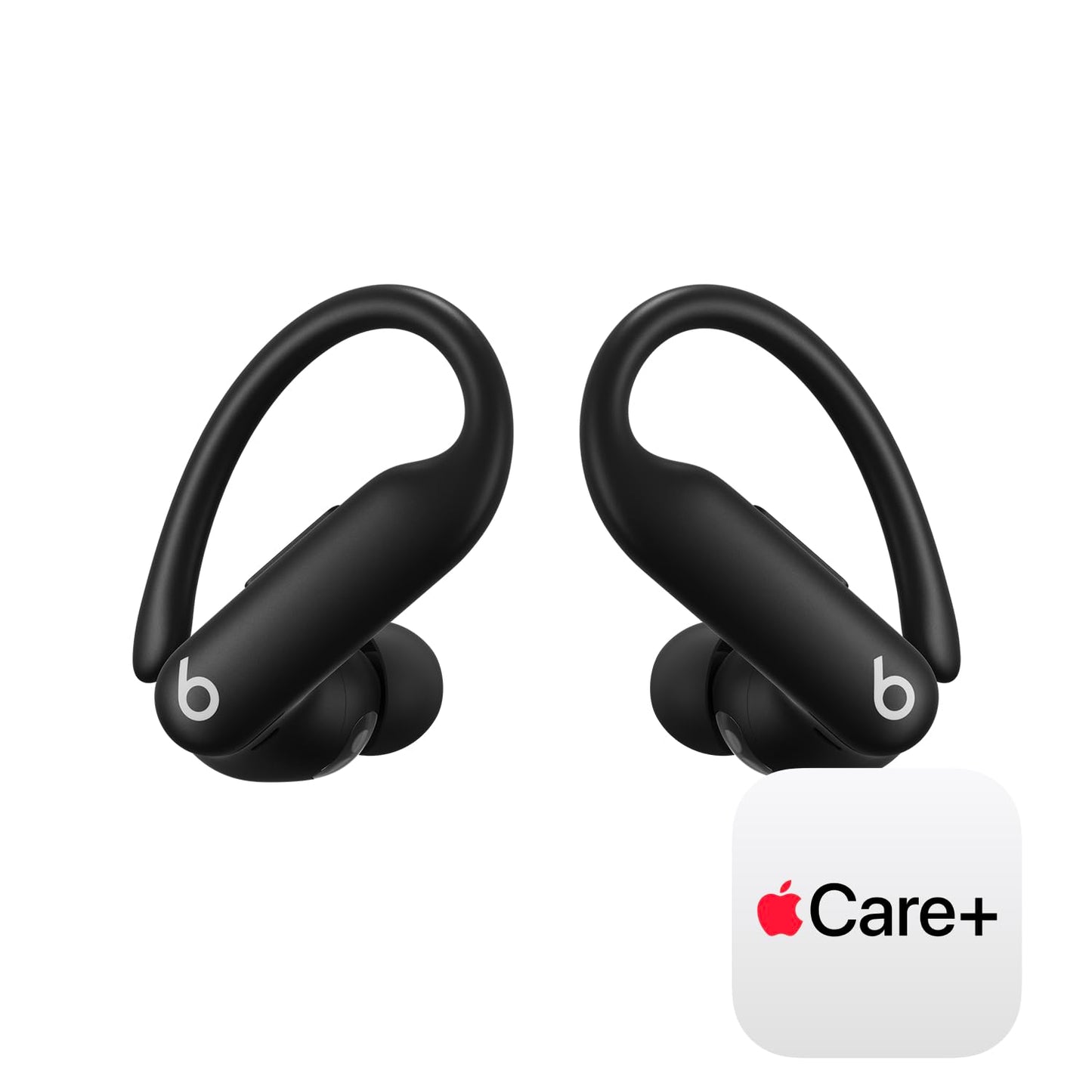 Beats Powerbeats Pro 2 - Wireless Noise Cancelling Workout Earbuds with Secure- Fit Earhooks, Up to 45-Hour Battery with Charging Case, Sweat & Water Resistant, Heart Rate Monitoring - Jet Black