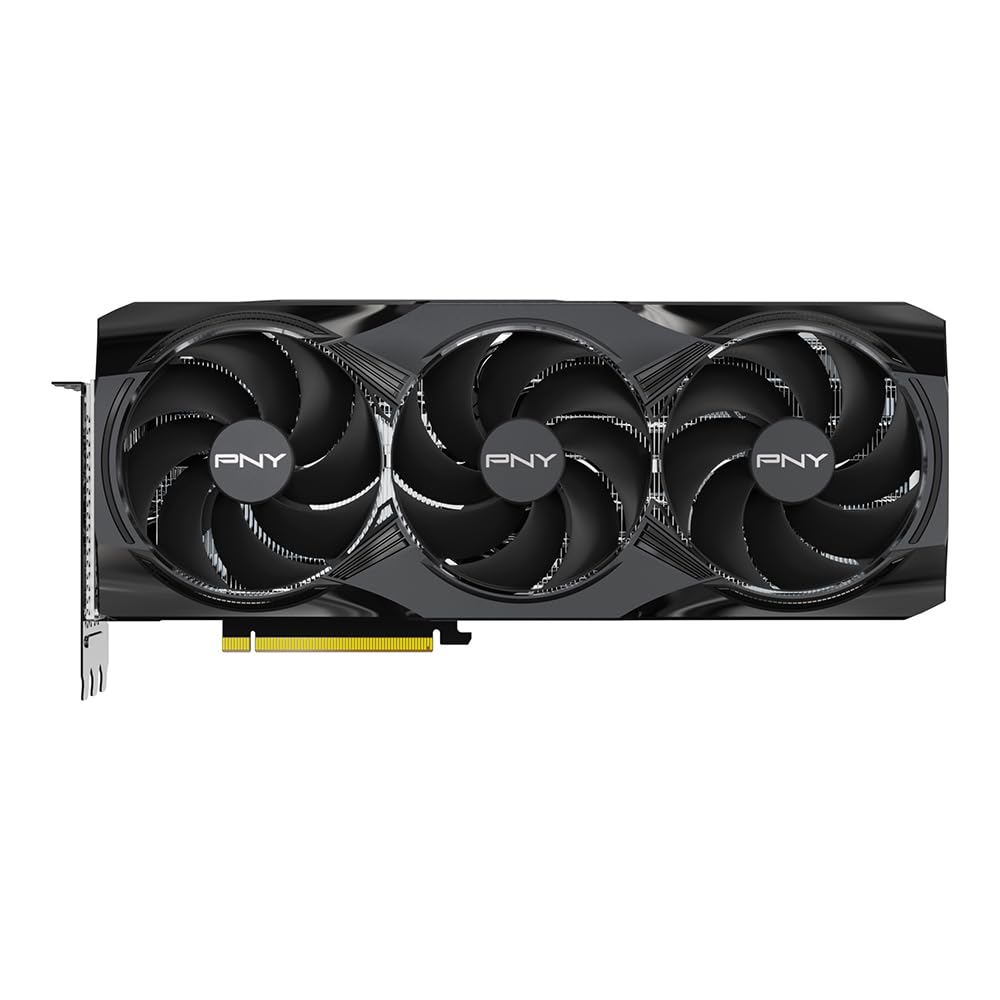 PNY NVIDIA GeForce RTX™ 5080 OC Triple Fan, Graphics Card (16GB GDDR7, 256-bit, Boost Speed: 2730 MHz, PCIe® 5.0, HDMI®/DP 2.1, 2.99-Slot, NVIDIA Blackwell Architecture, DLSS 4)