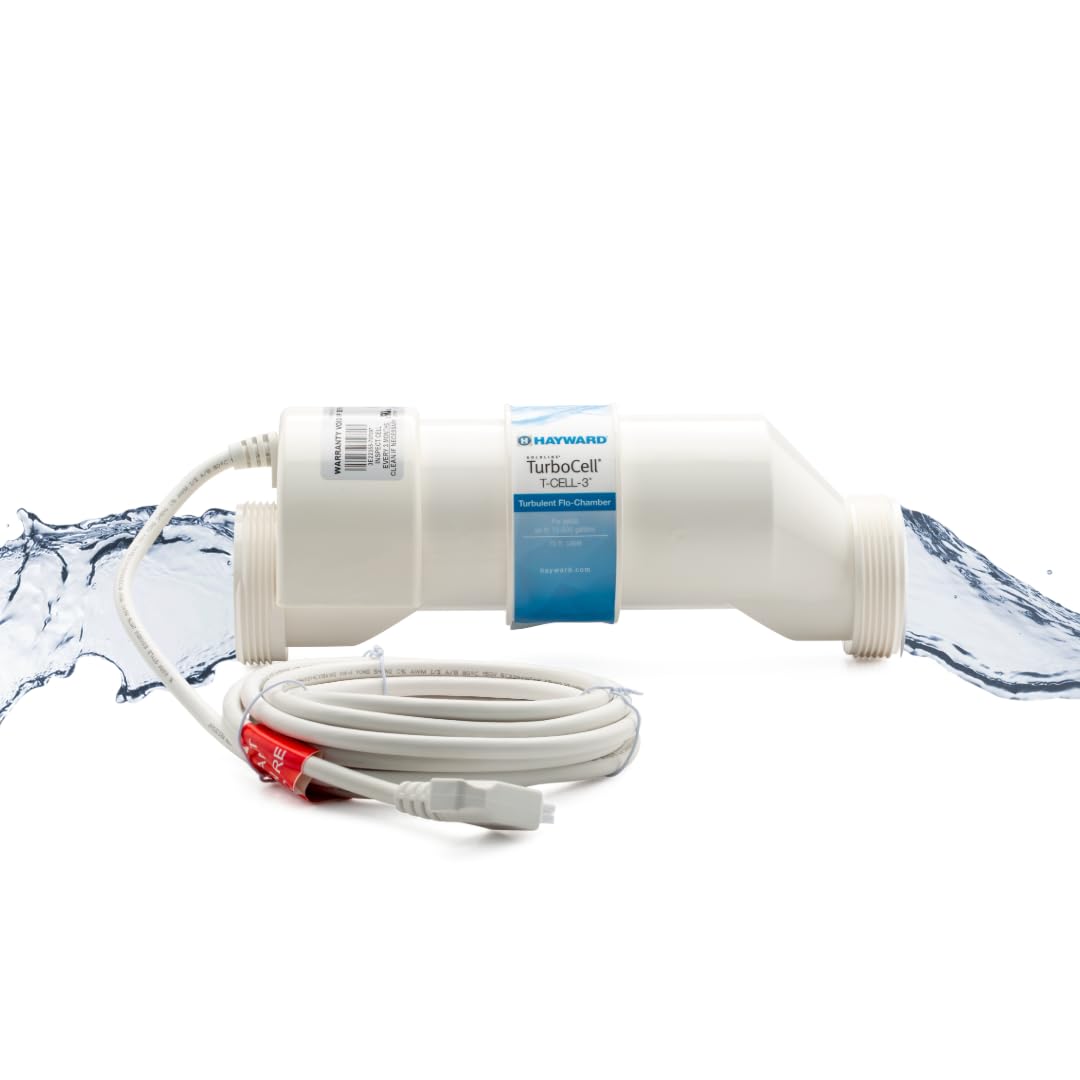 Hayward W3T-CELL-15 TurboCell Salt Cell for Pool Chlorination, In-Ground Swimming Pools up to 40,000 Gallons