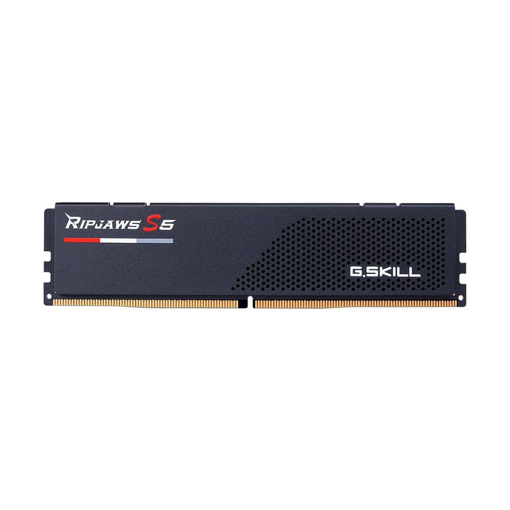 G.SKILL Ripjaws S5 Series DDR5 RAM (Intel XMP 3.0 & AMD Expo) 32GB (2x16GB) 6000MT/s CL36-36-36-96 1.35V Desktop Computer Memory U-DIMM - Matte Black (F5-6000J3636F16GX2-RS5K)