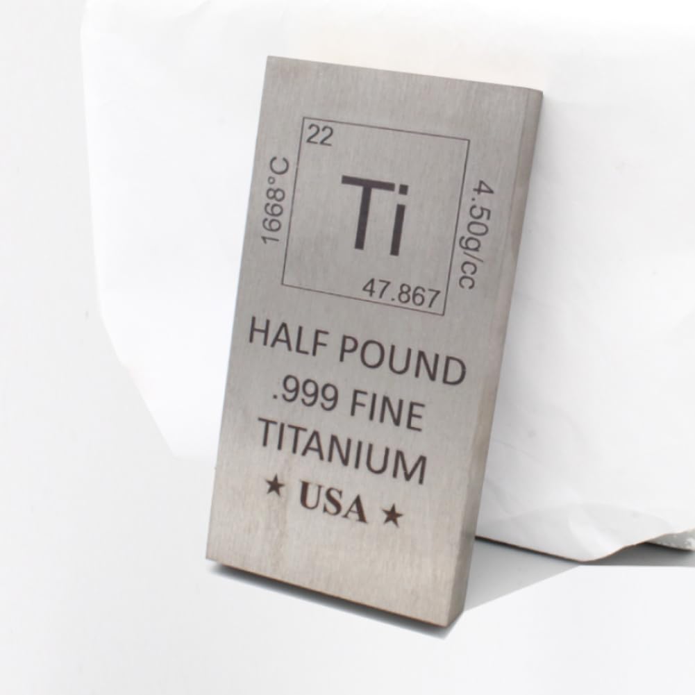 1 Pound Copper Bar Ingot Paperweight - 999 Pure Chemistry Element Design with Certificate of Authenticity by Mint State Gold