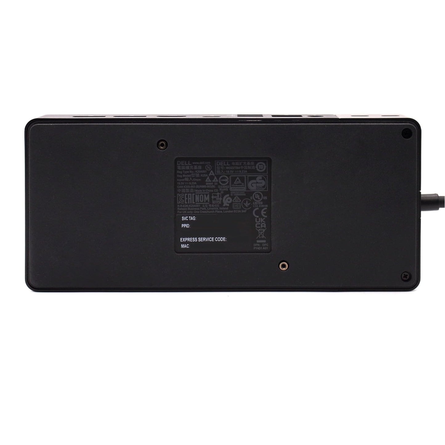 Dell 130W Thunderbolt Modular Dock with Two Thunderbolt 4 Interfaces, 130W Power Delivery, 5K to 60 Hz Single Display Video Resolution and HDMI 2.0