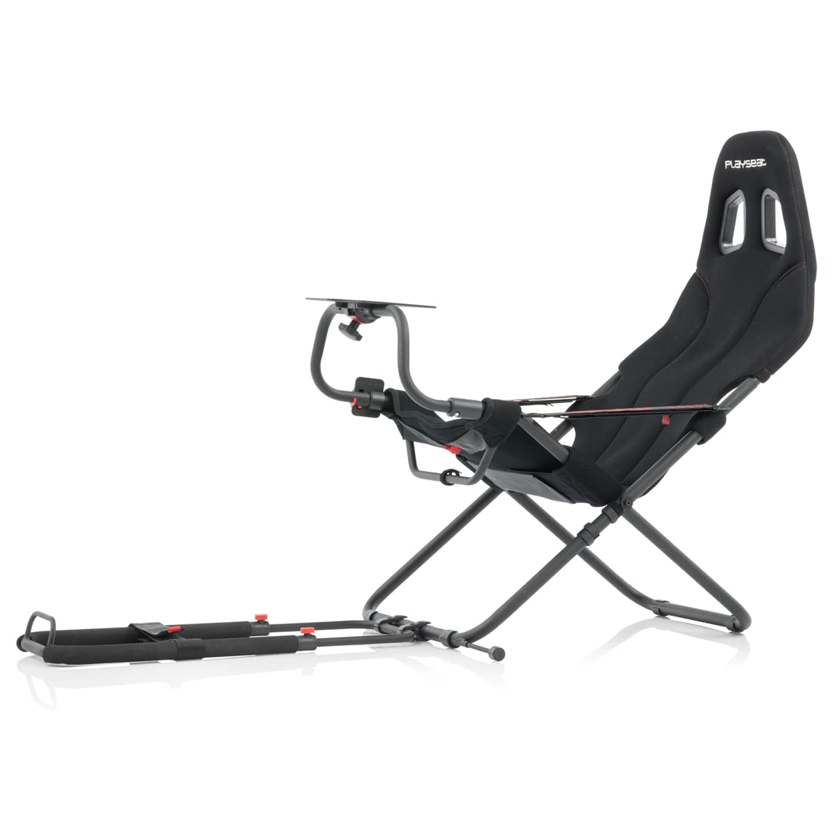 PLAYSEAT Trophy Sim Racing Cockpit | High Performance Racing Simulator Cockpit | Supports Direct Drive | Compatible with All Steering Wheels & Pedals on the Market | Supports PC & Console | Black
