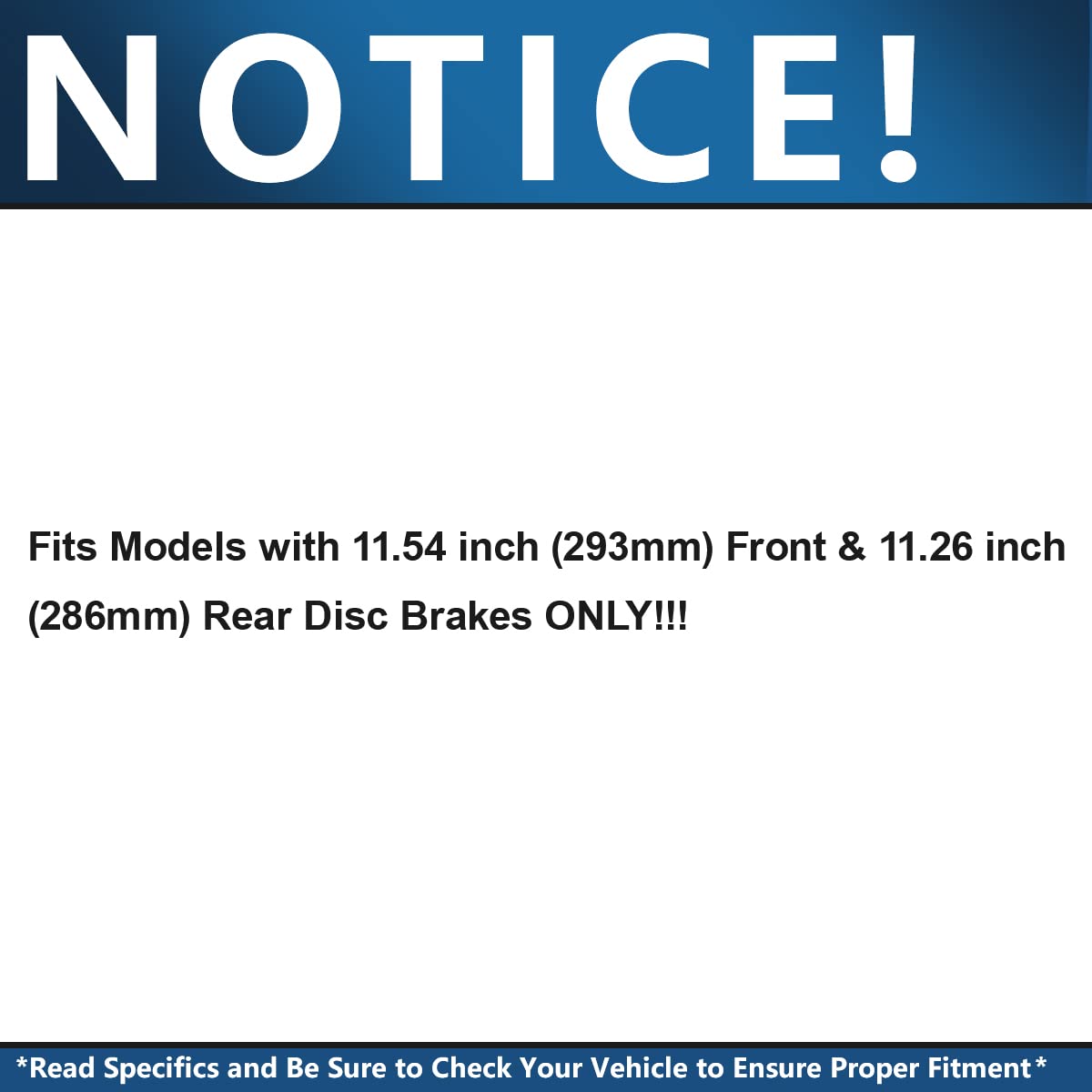 Detroit Axle - Brake Kit for Subaru Impreza Forester Legacy Outback 11.54'' inch Front & 11.26" inch Rear Disc Brake Rotors Ceramic Brake Pads Front and Rear Replacement, Brakes and Rotors
