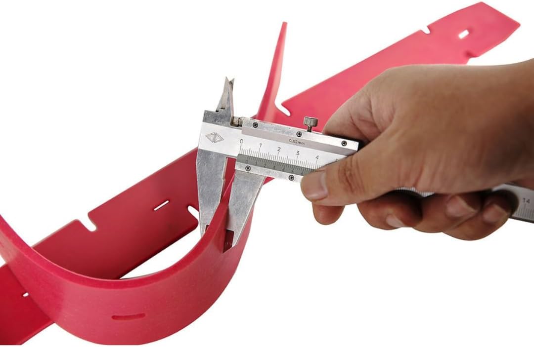 Rubber for Adjustments Assembly Squeegee of SUNMAX 22" Floor Scrubber Machines, RT50 and RT70 Models (Pack of 2)