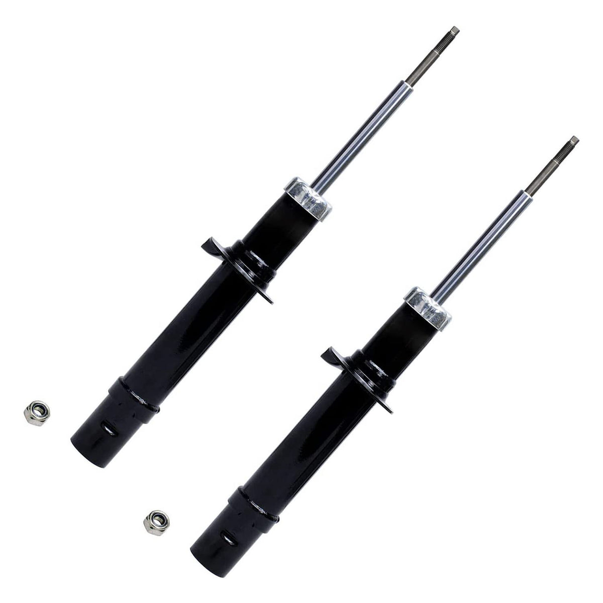 Detroit Axle - Rear Shock Absorbers for 2007-2024 Chevrolet Silverado 1500 | GMC Sierra 1500, 2pc Rear Shock Absorbers Assembly Pair Replacement