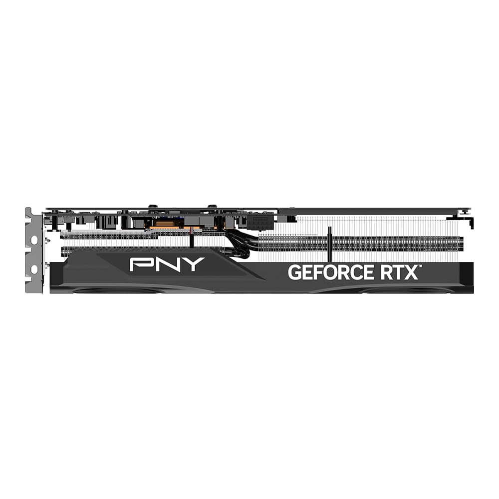 PNY NVIDIA GeForce RTX™ 5070 Ti OC Triple Fan, Graphics Card (16GB GDDR7, 256-bit, Boost Speed: 2572 MHz, PCIe® 5.0, HDMI®/DP 2.1, 2.98-Slot, Blackwell Architecture, DLSS 4)