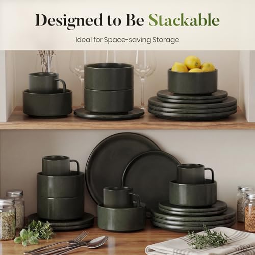 Kitchen Academy Granite Cookware & Matte Stoneware Dinnerware