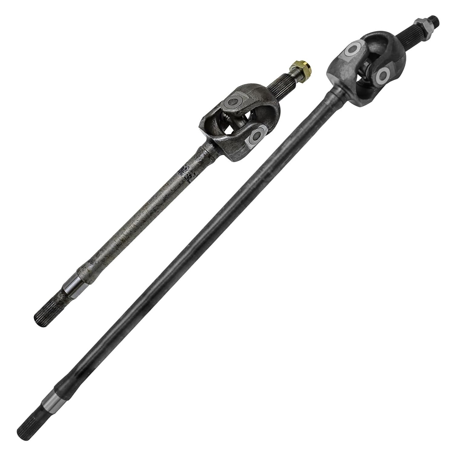 Detroit Axle - 4WD 2 Front CV Axle Shafts for 2007-2020 Chevy Silverado 1500 GMC Sierra Suburban Yukon XL 1500 Tahoe Avalanche Escalade ESV EXT 6 Lugs CV Axle Shafts Assembly Pair Replacement