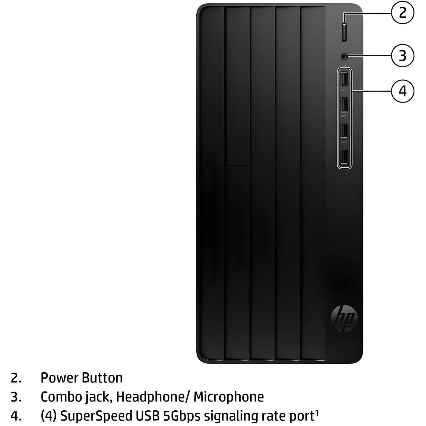 Computadora de escritorio HP Pro Business, procesador Intel Core i9 (16 núcleos, 24 hilos, hasta 5.2 GHz con 30 MB de memoria caché) 64 GB de RAM, SSD PCIe de 2 TB, diseño ultra silencioso, soporte