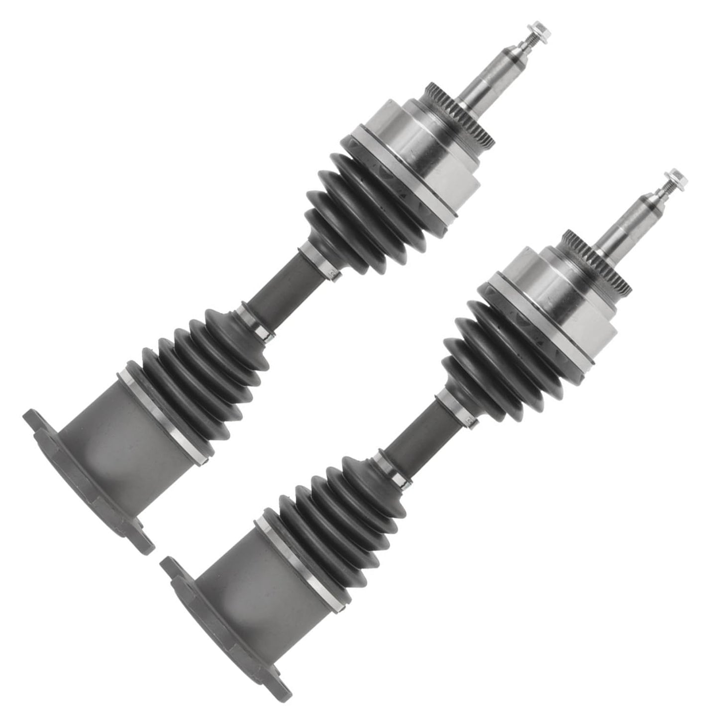 Detroit Axle - 4WD 2 Front CV Axle Shafts for 2007-2020 Chevy Silverado 1500 GMC Sierra Suburban Yukon XL 1500 Tahoe Avalanche Escalade ESV EXT 6 Lugs CV Axle Shafts Assembly Pair Replacement