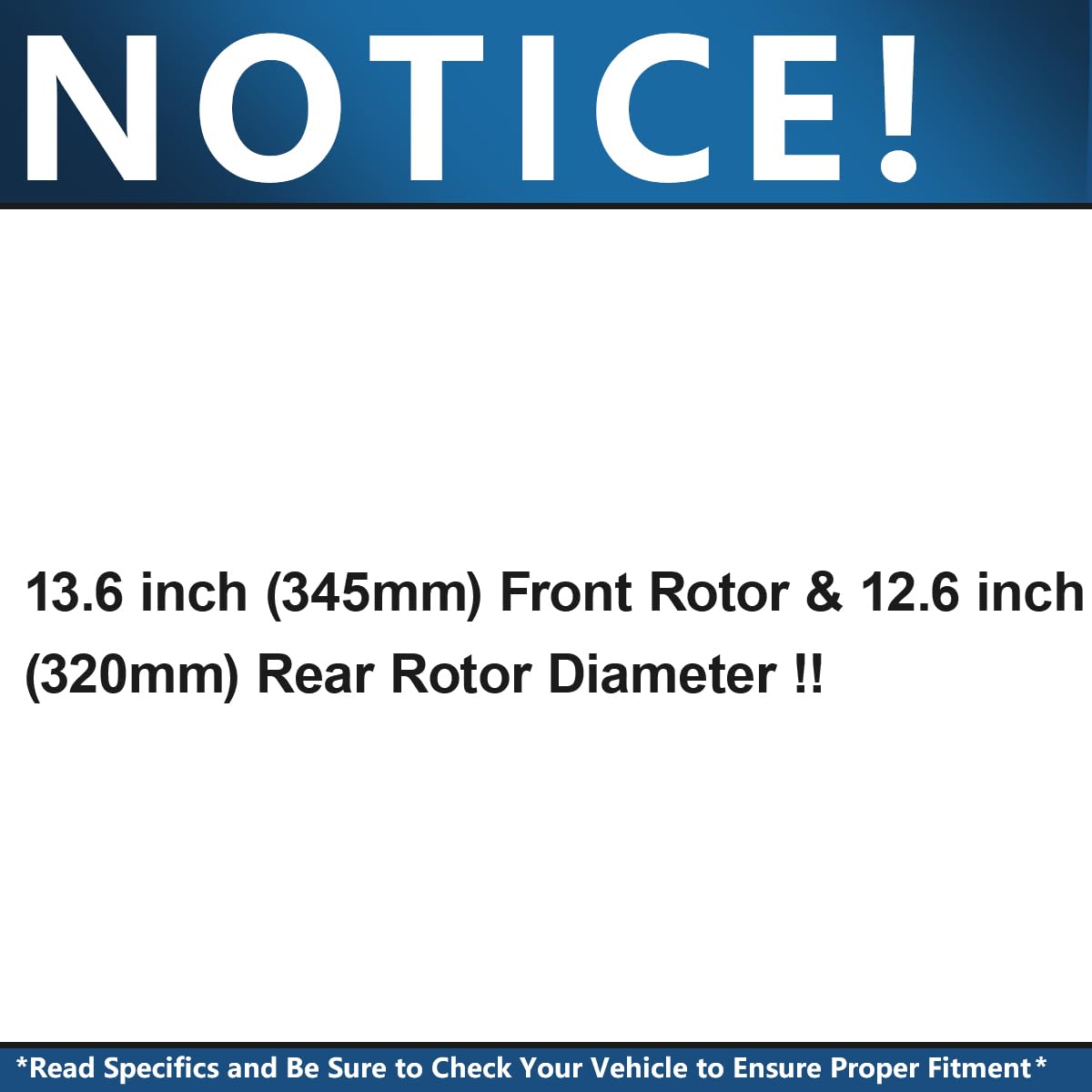 Detroit Axle - Brake Kit for 2012-2020 Ford F-150 Drilled & Slotted Brake Rotors and Ceramic Brakes Pads 2013 2014 2015 2016 2017 2018 2019 Front and Rear Replacement