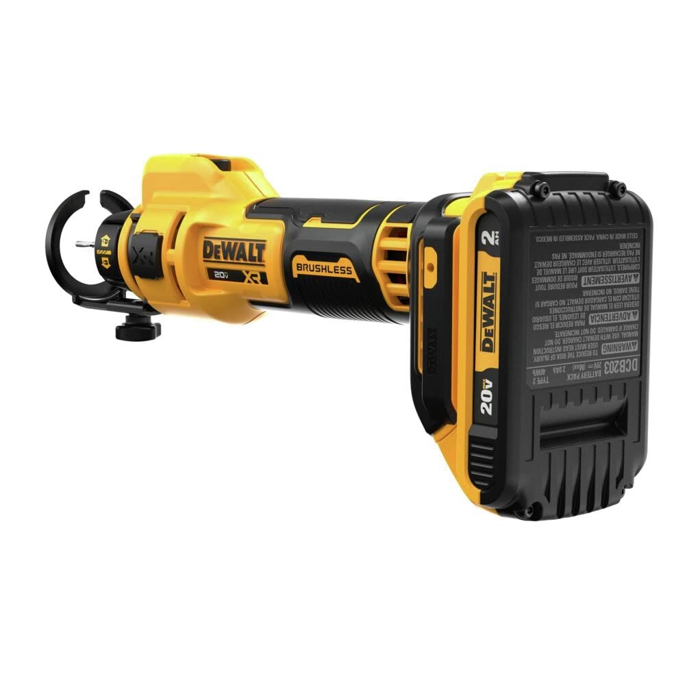 DEWALT 20V MAX* XR Brushless Drywall Cut-Out Tool (Tool Only) (DCE555B)
