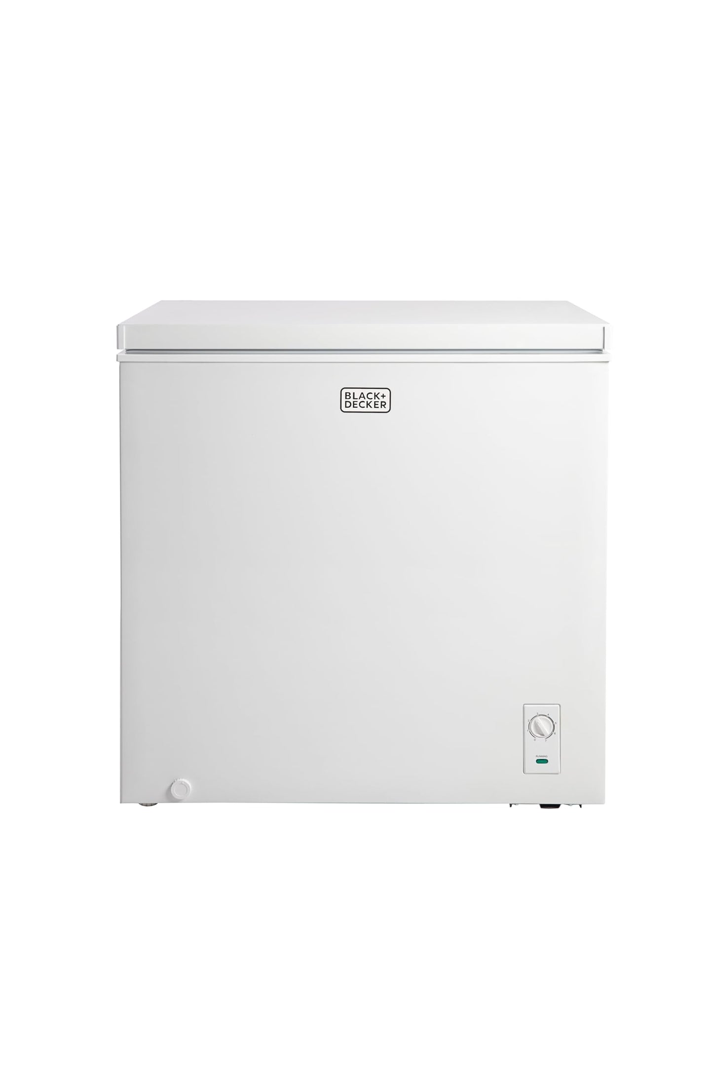 BLACK+DECKER 19.8 Cu. Ft. Chest Freezer, Deep Freezer with Top Opening, Freezer Chest with 2 Removable Storage Baskets, Mechanical Temperature Control, Manual Defrost, R600a Refrigerant,BCF1980E,White