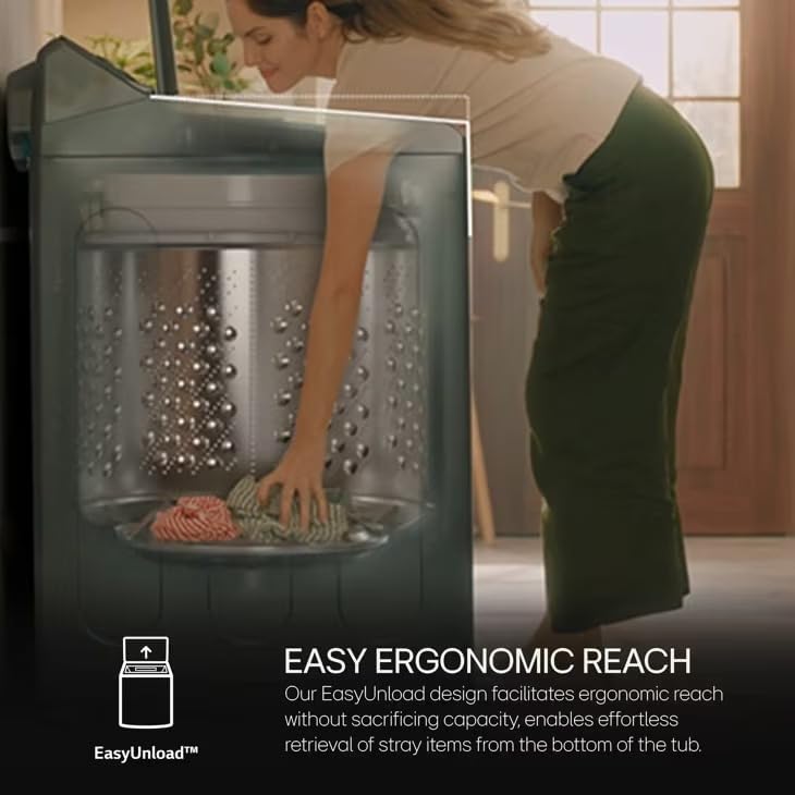 LG 5.5 cu. ft. Smart Top Load Washer in Matte Black with Impeller, eZDispense and Faucet Water and LCD Digital Dial Control