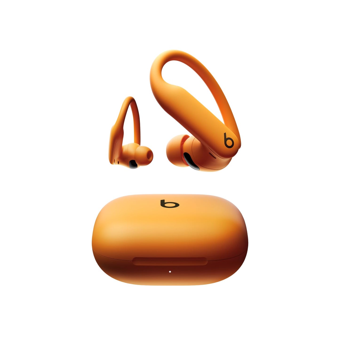Beats Powerbeats Pro 2 - Wireless Noise Cancelling Workout Earbuds with Secure- Fit Earhooks, Up to 45-Hour Battery with Charging Case, Sweat & Water Resistant, Heart Rate Monitoring - Jet Black