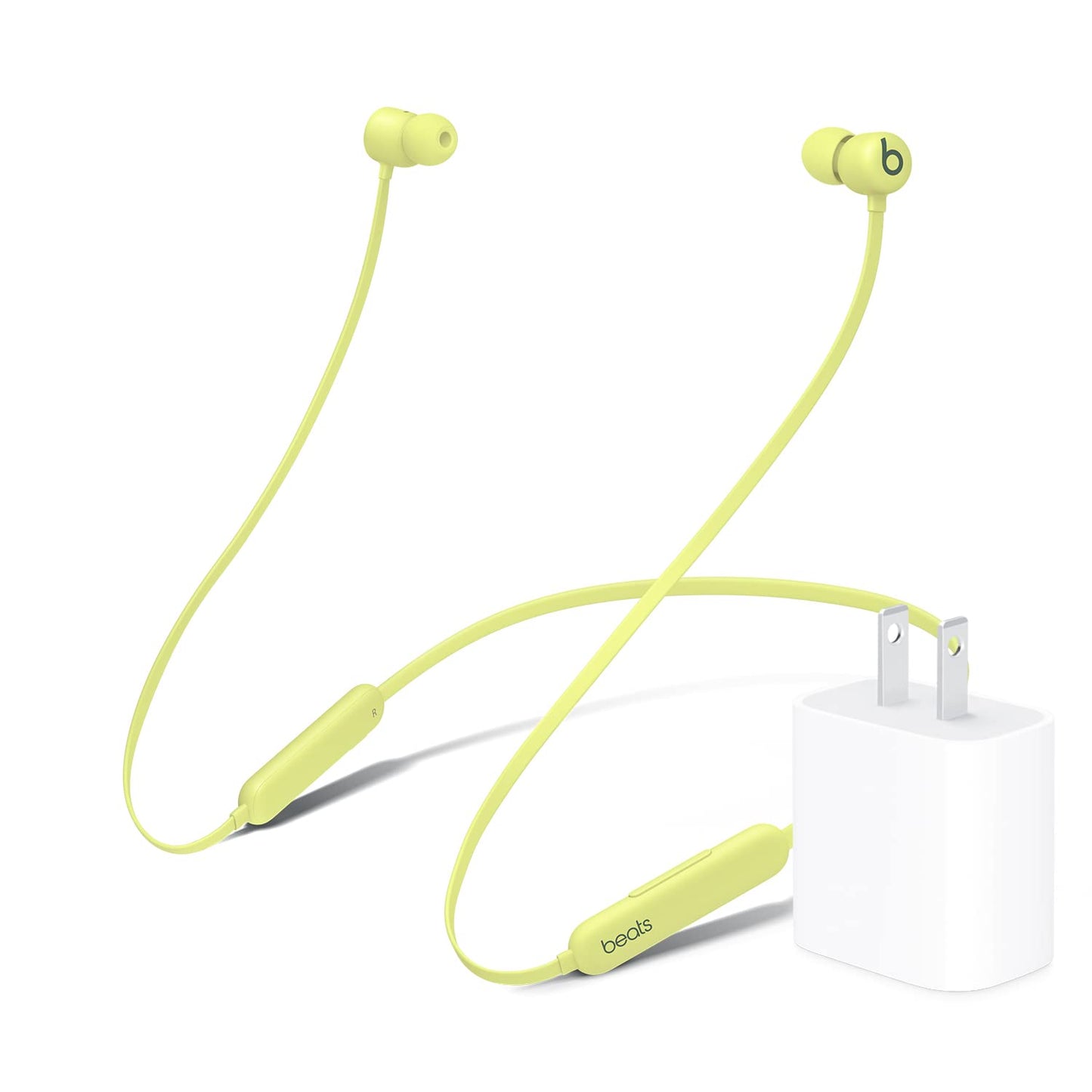 Beats Flex Wireless Earbuds - Apple W1 Headphone Chip, Magnetic Earphones, Class 1 Bluetooth, 12 Hours of Listening Time, Built-in Microphone - Black