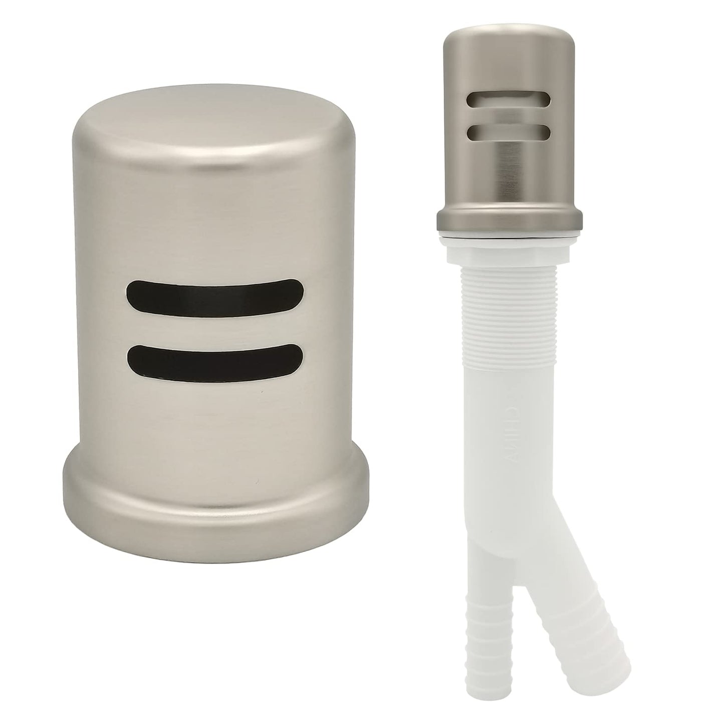Dishwasher Air Gap Cover Black only, Skirted, Replacement Black air gap dishwasher,Solid Brass,Matte Black Finish