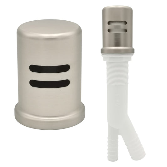 Dishwasher Air Gap Cover Black only, Skirted, Replacement Black air gap dishwasher,Solid Brass,Matte Black Finish