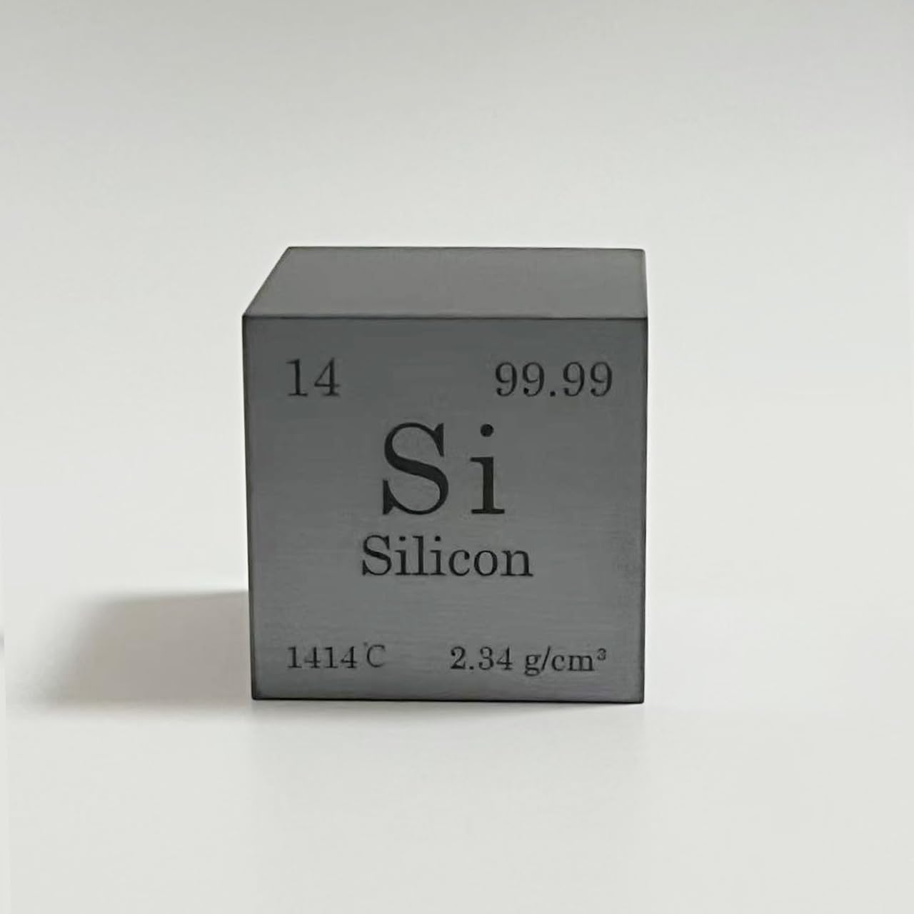 Tungsten Cube 12.7mm (0.5 Inch) – Ultra-Dense 99.95% Pure Metal Density Block with Right-Angled Edges for STEM Education & Collectors