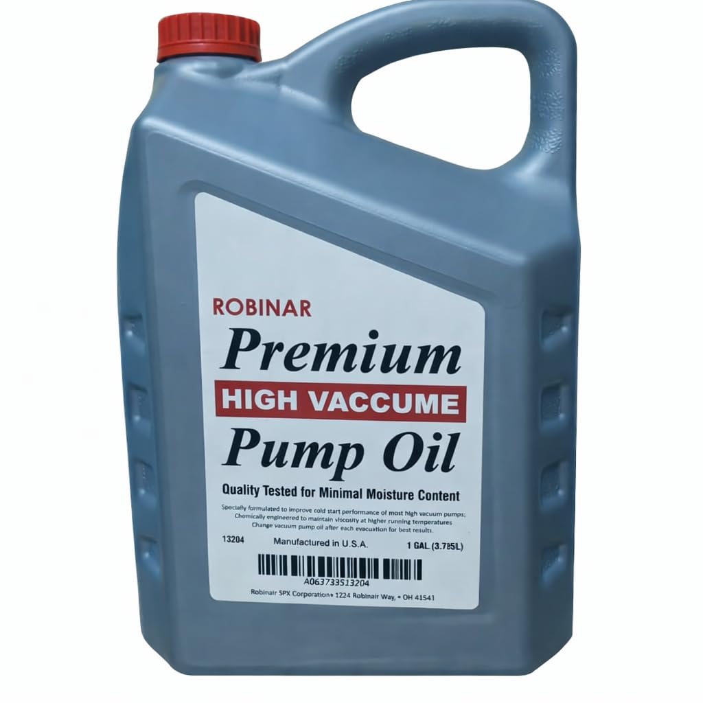 Robinair 13204 Premium High Vacuum Pump Oil - 1 Gallon