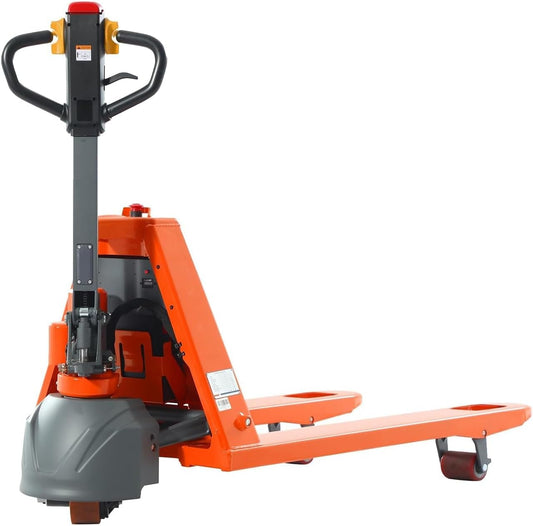Tory Carrier Full Electric Pallet Jack, 3300lbs Capacity, 48 X 27 Forks