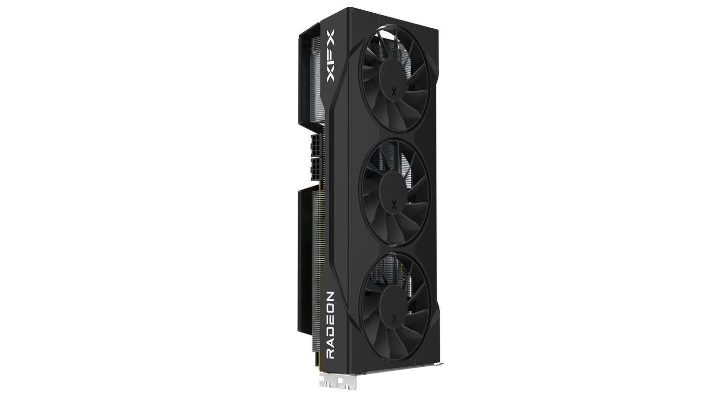 XFX Quicksilver AMD Radeon RX 9070XT Gaming Edition with 16GB GDDR6 HDMI 3xDP, RDNA 4 RX-97TQICKBA, Graphics Card, Compatible with Desktop PCs