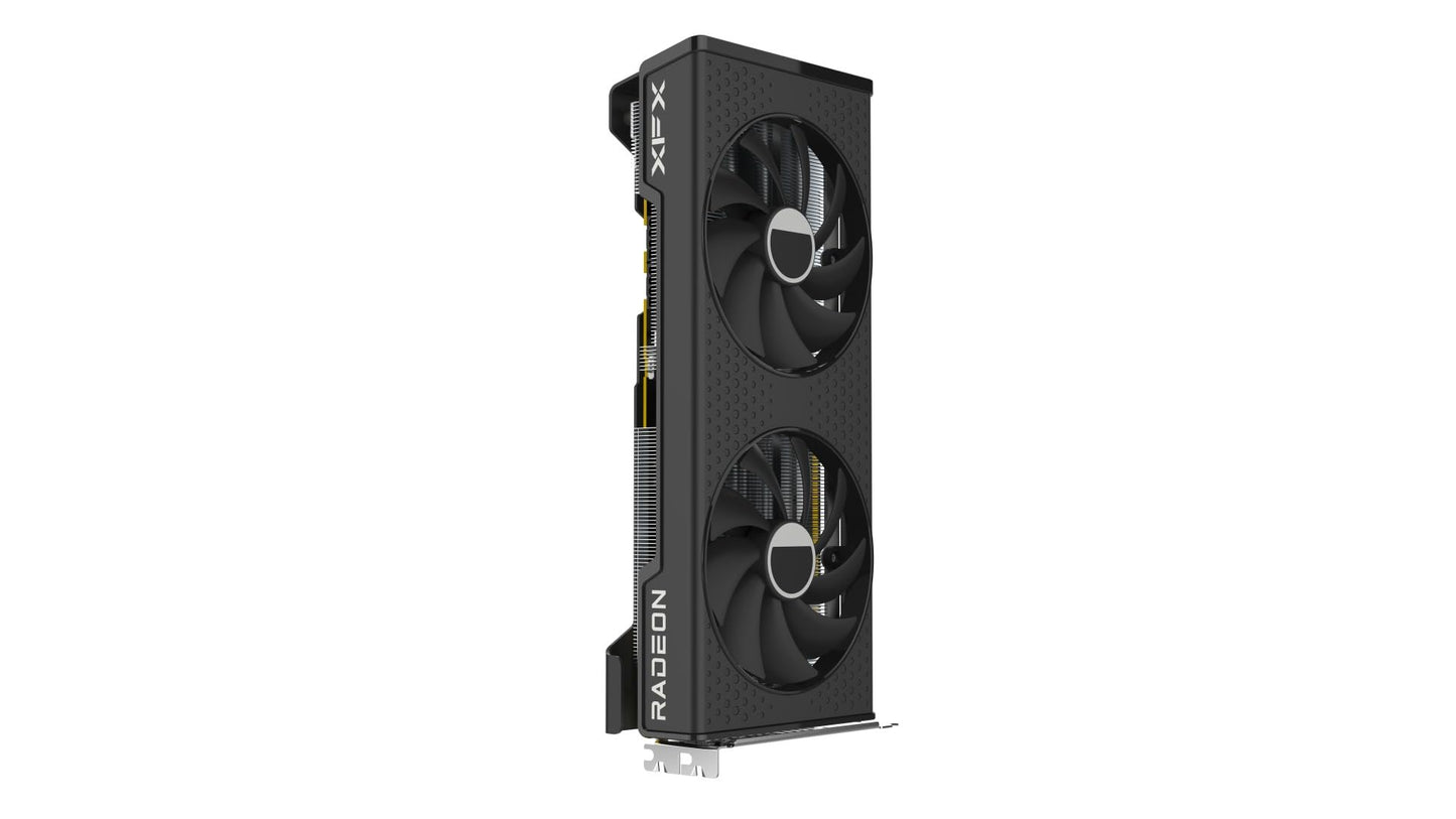 XFX Quicksilver AMD Radeon RX 9070XT Gaming Edition with 16GB GDDR6 HDMI 3xDP, RDNA 4 RX-97TQICKBA, Graphics Card, Compatible with Desktop PCs
