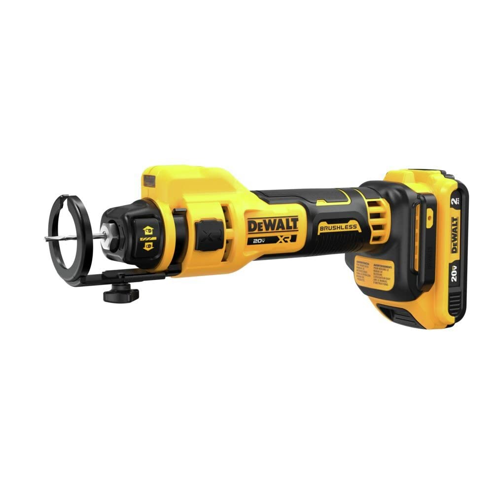DEWALT 20V MAX* XR Brushless Drywall Cut-Out Tool (Tool Only) (DCE555B)