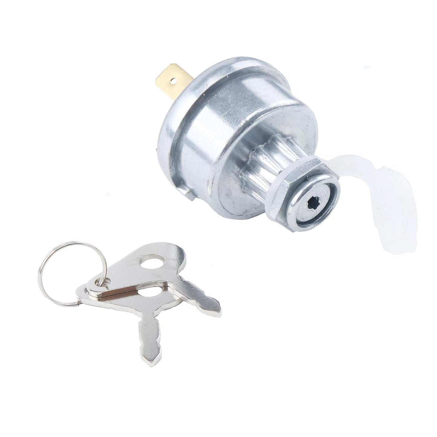 Ignition Starter Switch 1874535M3 3107556R92 with Cap for Massey Ferguson 230 231 240 250 253 261 263 270 271 281 282 4800 6140 JCB 35670 Lucas David Brown 1190 1194 1210 Case 238 248