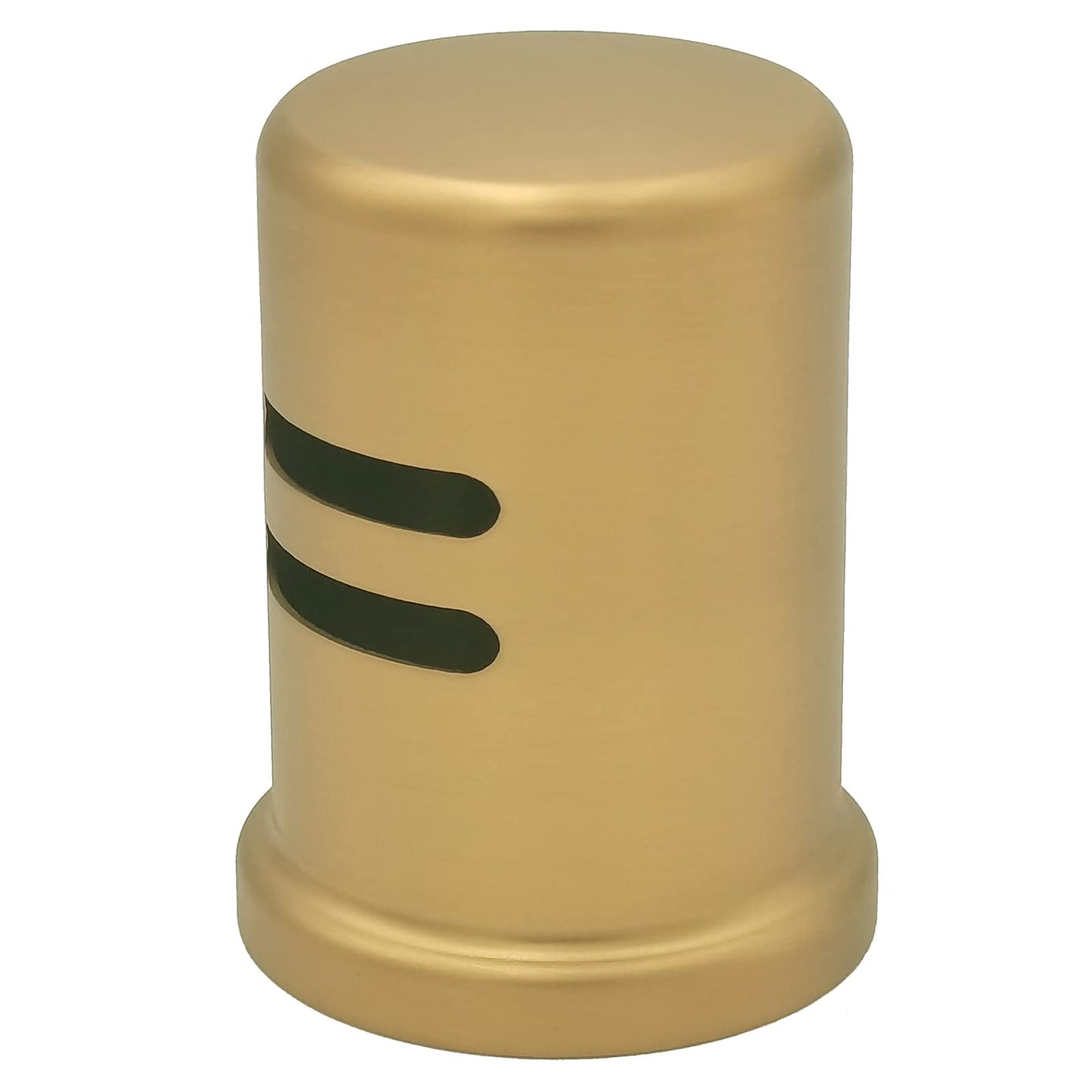 Dishwasher Air Gap Cover Black only, Skirted, Replacement Black air gap dishwasher,Solid Brass,Matte Black Finish
