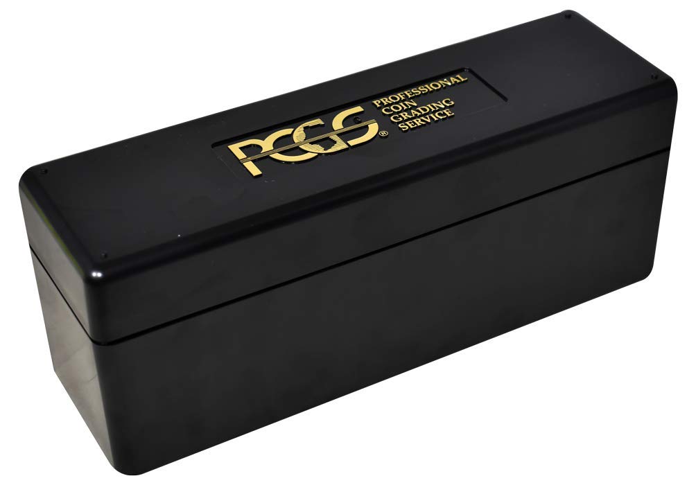 PCGS Plastic Storage Box for 20 Slab Coin Holders Black
