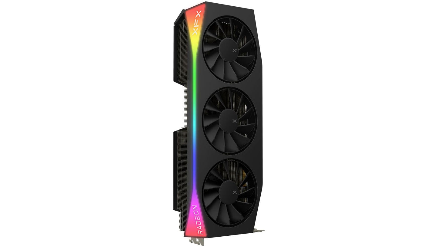 XFX Quicksilver AMD Radeon RX 9070XT Gaming Edition with 16GB GDDR6 HDMI 3xDP, RDNA 4 RX-97TQICKBA, Graphics Card, Compatible with Desktop PCs