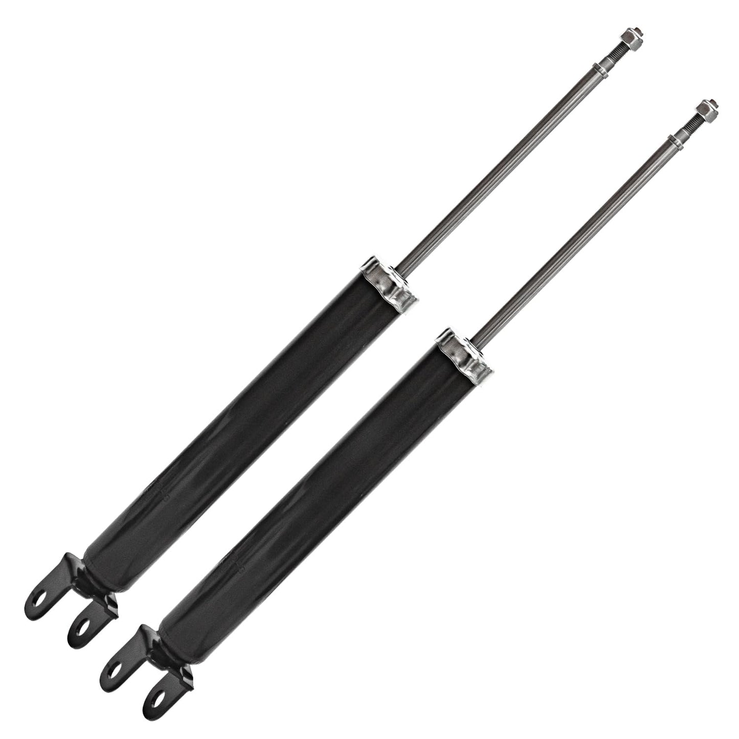 Detroit Axle - Front and Rear Shock Absorbers for 2007-2017 Jeep Wrangler, 2018 Wrangler JK 4 Complete Shock Absorber Assembly 2008 2009 2010 2011 2012 2013 2014 2015 2016 Replacement