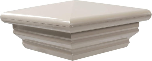 Vinyl Fence Warehouse - Vinyl Federation Post Caps (8) (Tan)