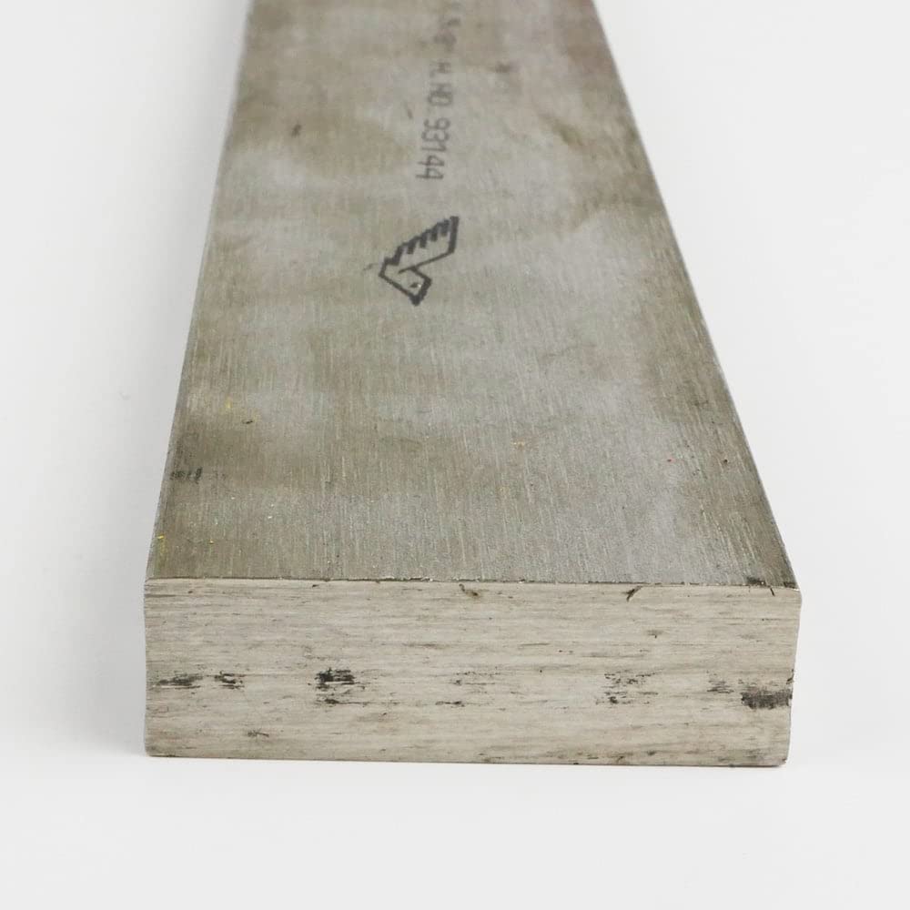 304 Stainless Steel Rectangular Bar, Unpolished (Mill) Finish, Annealed, ASTM A276, 1/8" Thickness, 1-1/2" Width, 48" Length, OnlineMetals