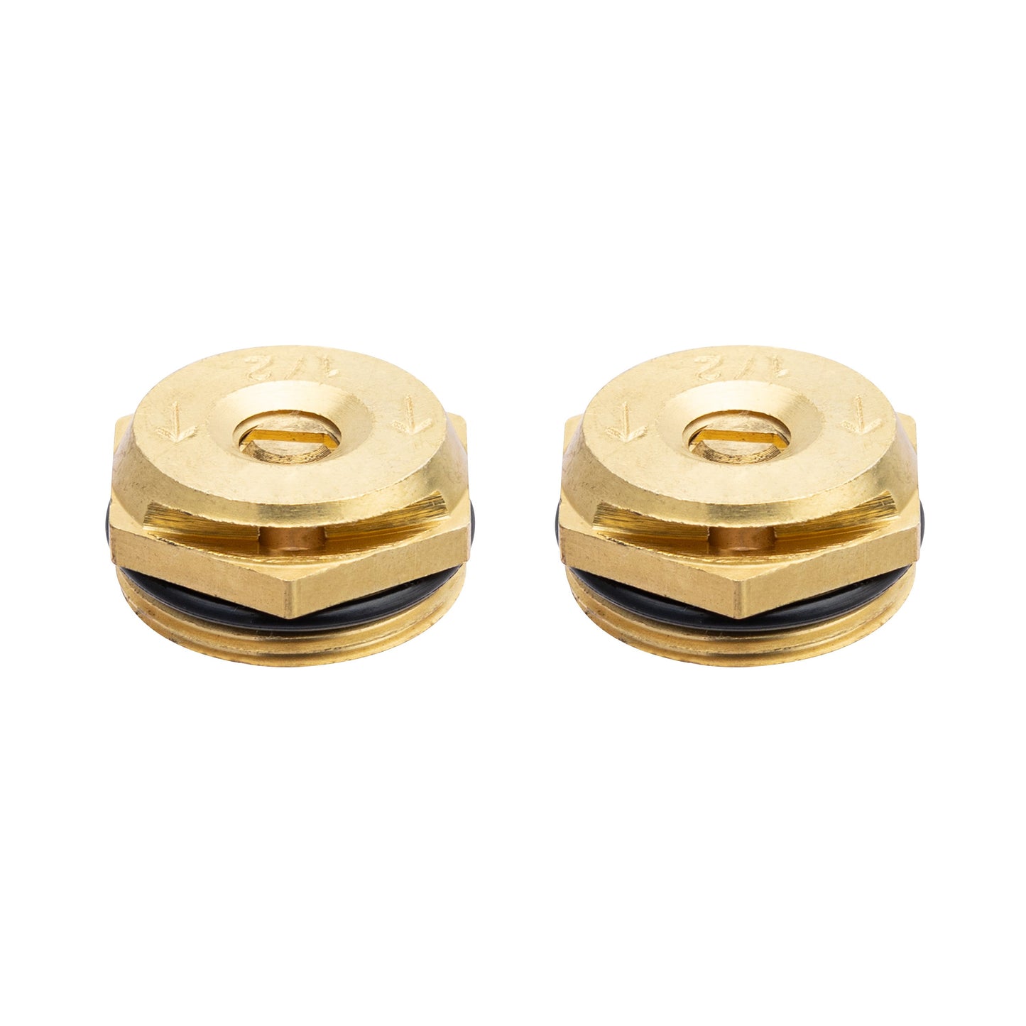 Flush Head Brass Half Pattern Replacement Nozzle 2-pk 53051