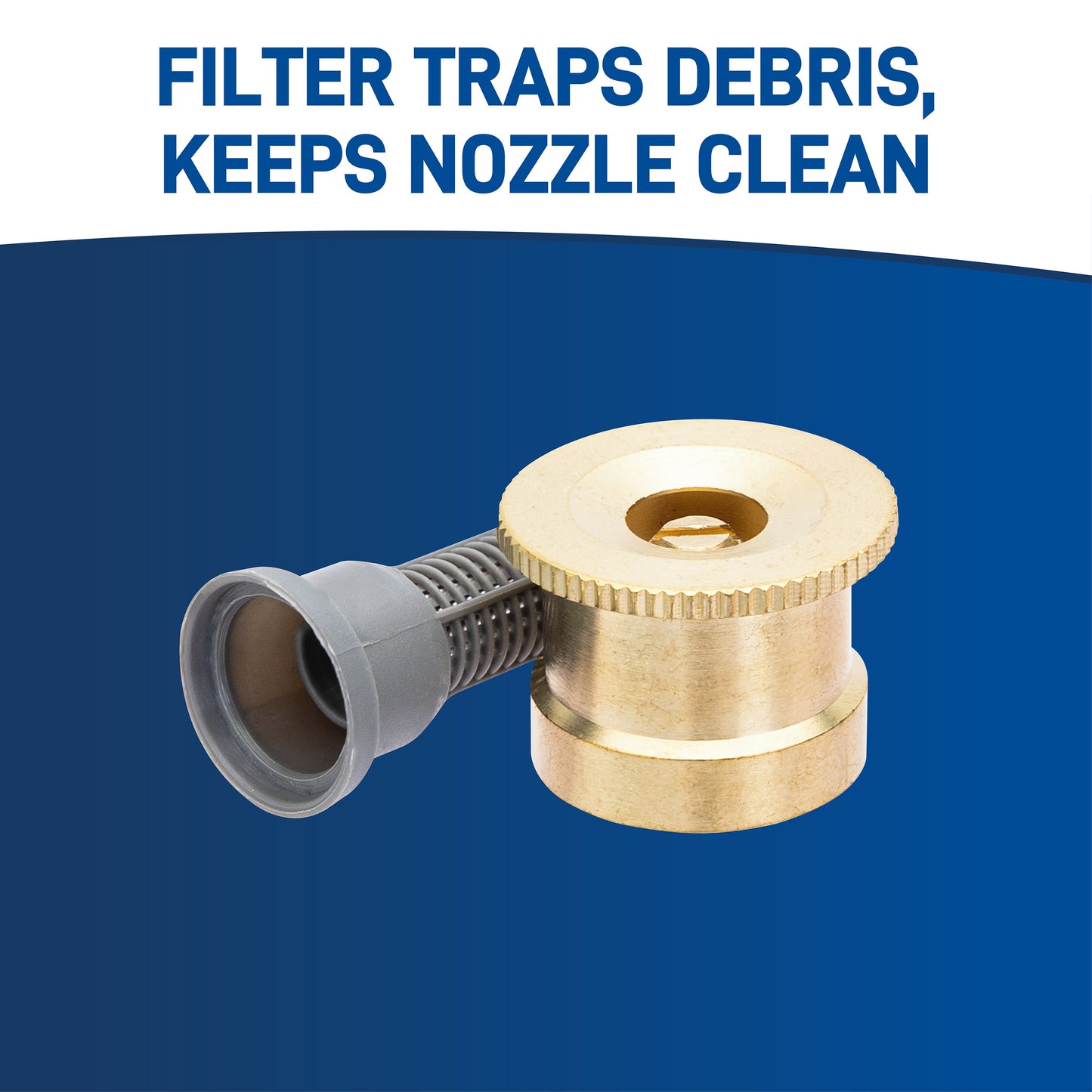 15 ft. Brass Full Pattern Spray Sprinkler Nozzle 53247