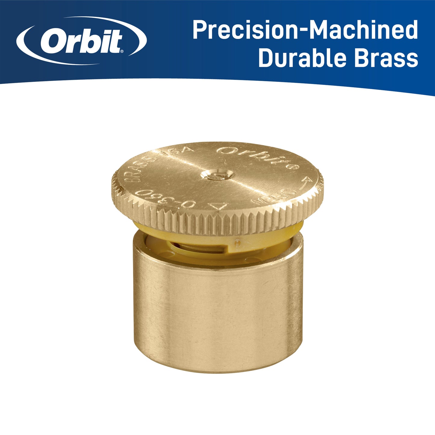 15' Brass Nozzle Adjustable Pattern | 53574