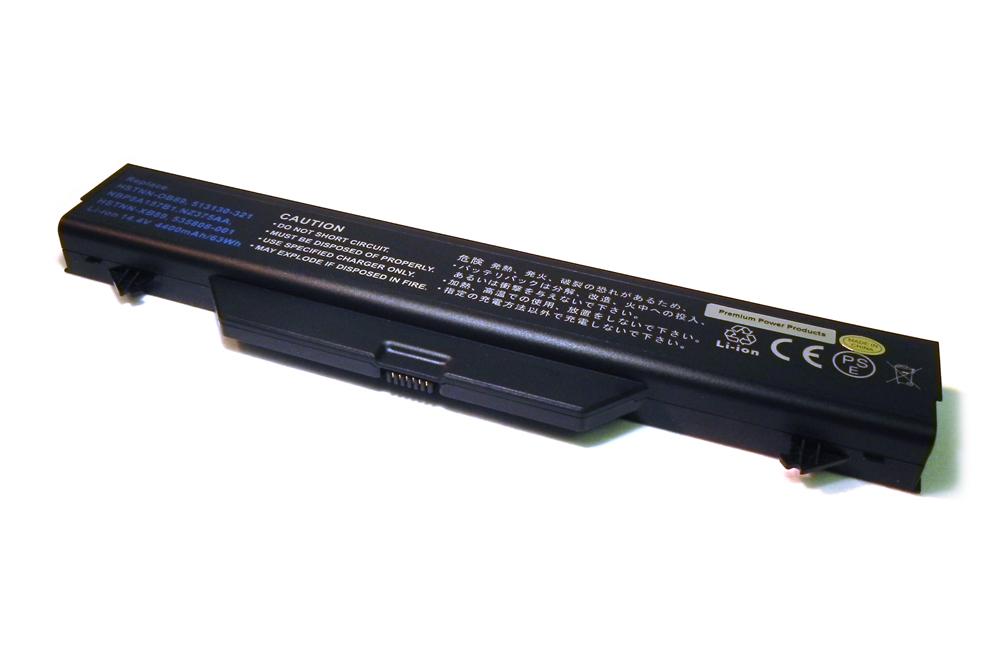 Laptop Battery for HP NoteBook 4510s T6570 15.6 2GB/250 BLK NB PC; HP NoteBook 4515s TM500 15.6 4GB/