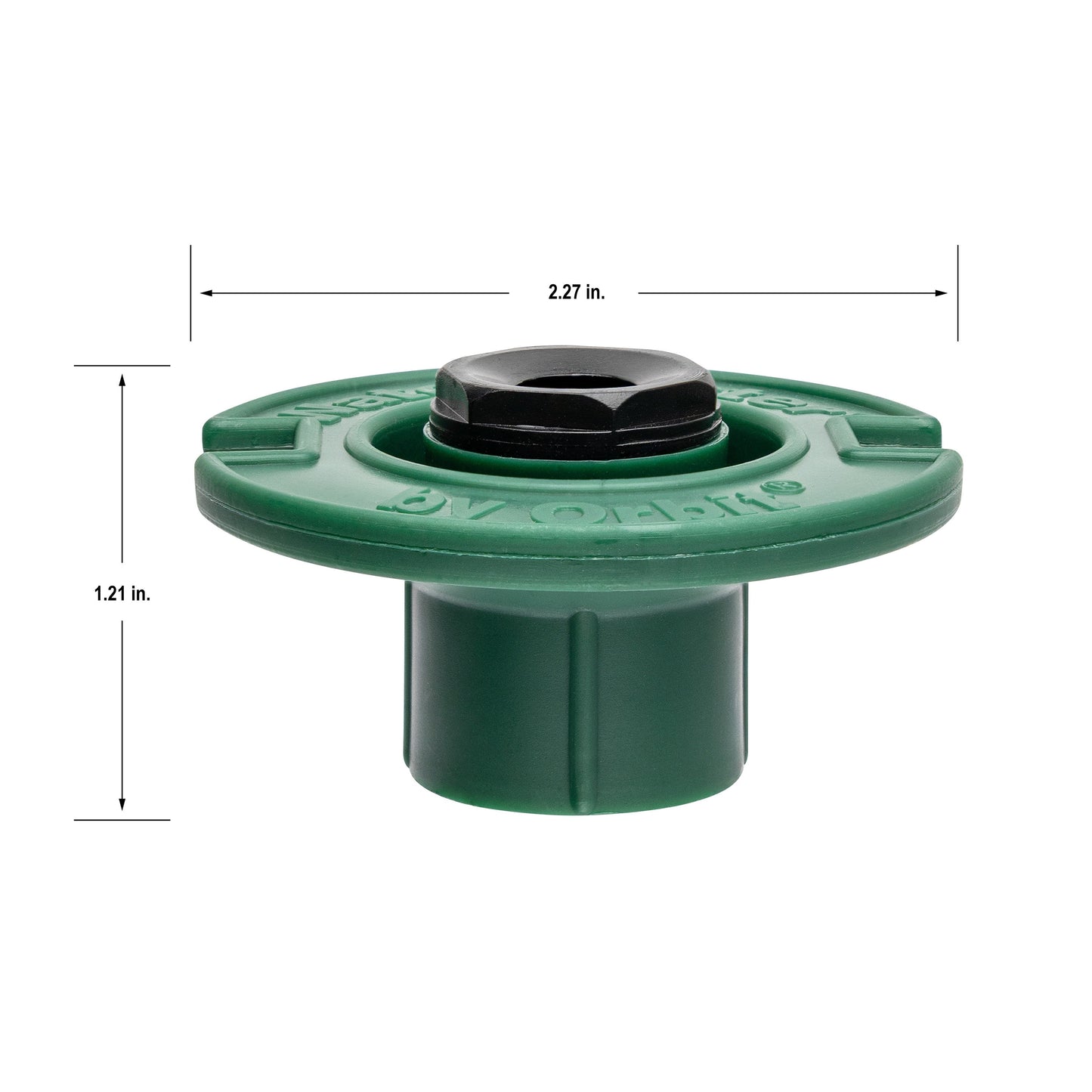 Plastic Flush Head w/Full Pattern Nozzle 54005