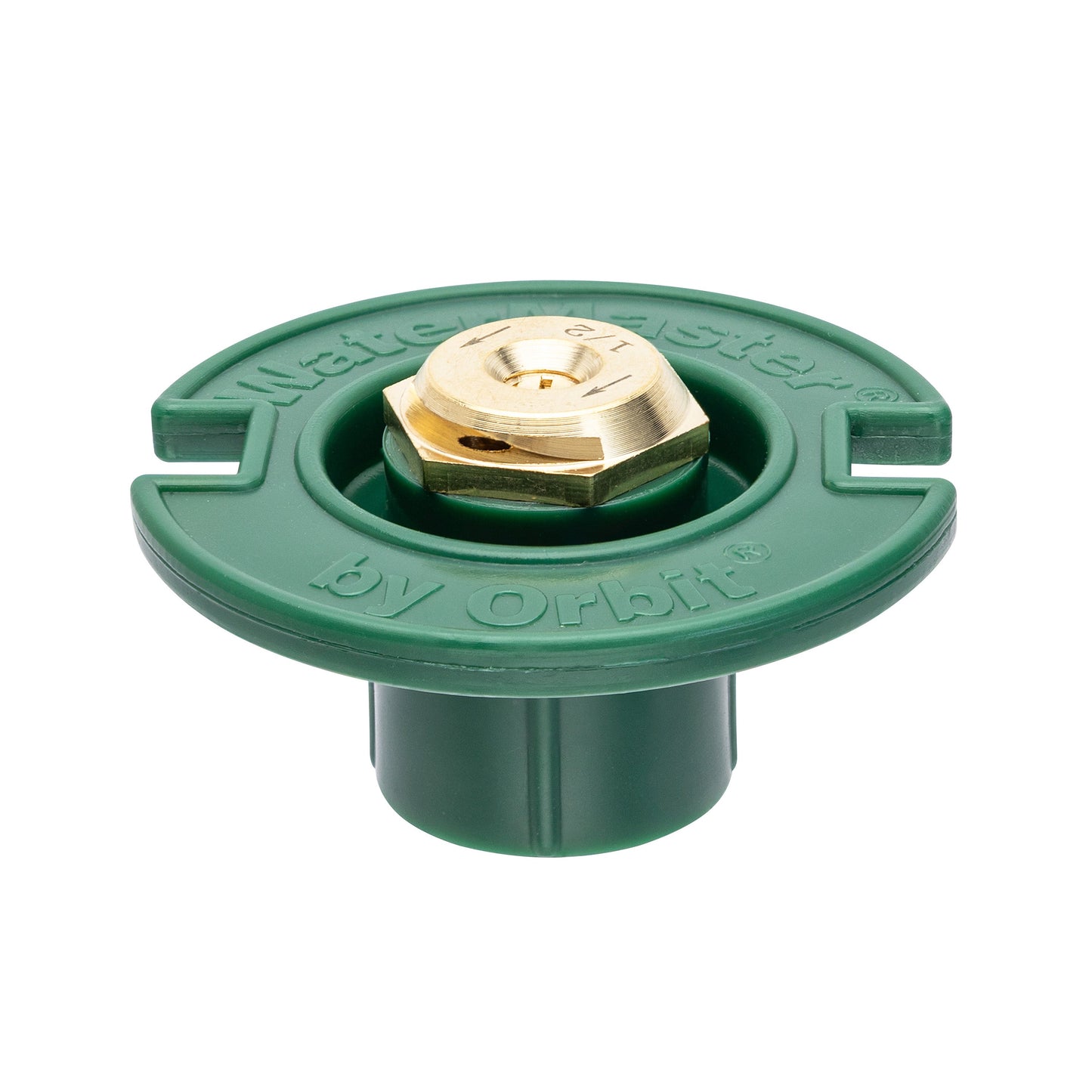 Plastic Flush Head w/Brass Half Pattern Nozzle 54025