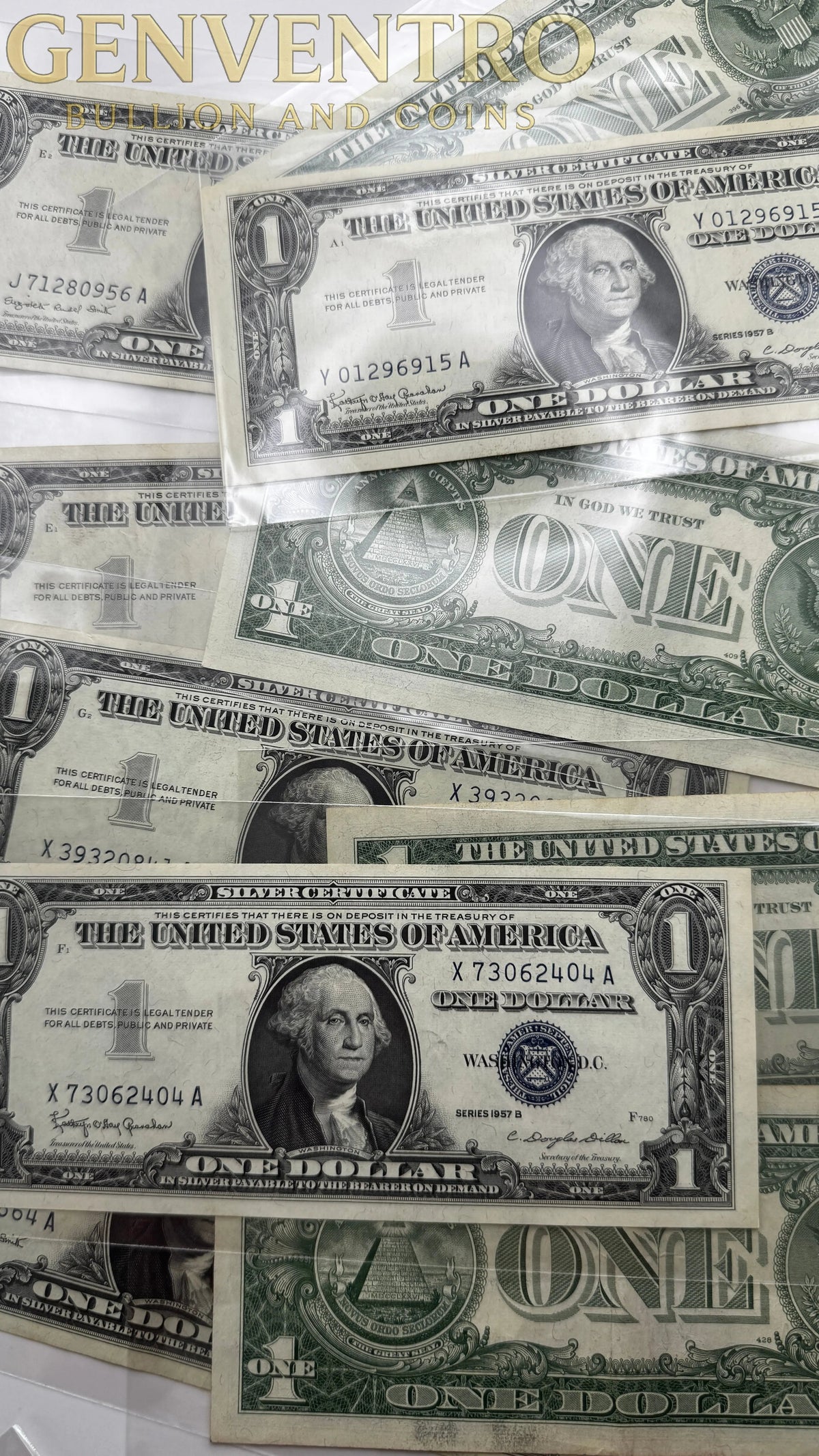 1957 $1 Silver Certificate Blue Seal