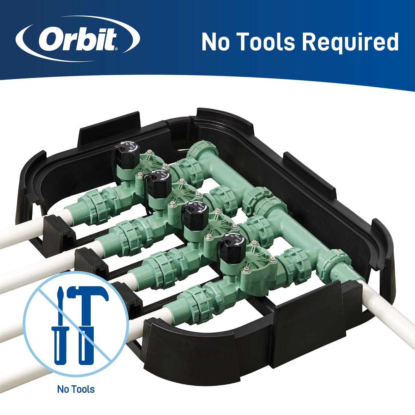 2-Valve Preassembled Manifold with PVC Adapters 57250