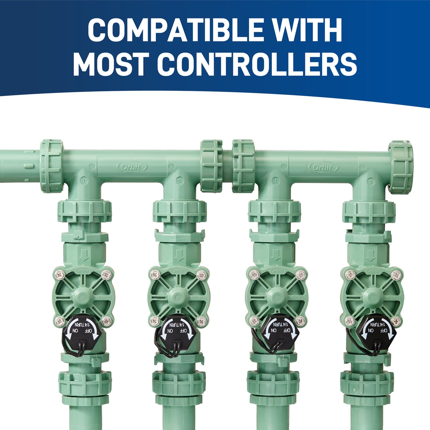 3-Valve Preassembled Manifold with HDPE Adapters 91207