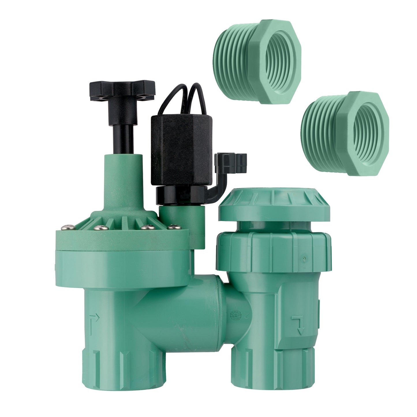 1 In. FPT Anti-Siphon Valve with Flow Control and 3/4 in Reducer 57604