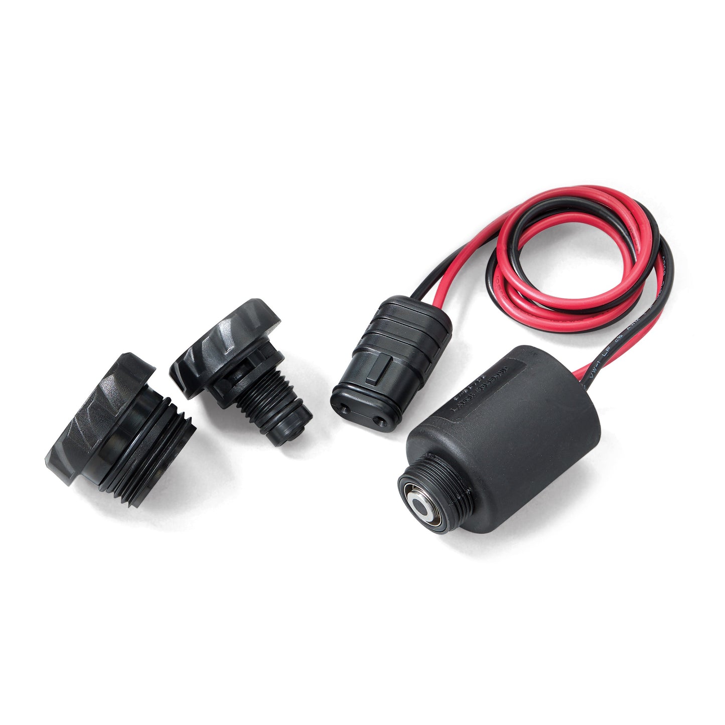 12V Latching Solenoid w/Valve Adapters for Battery Operated 57869