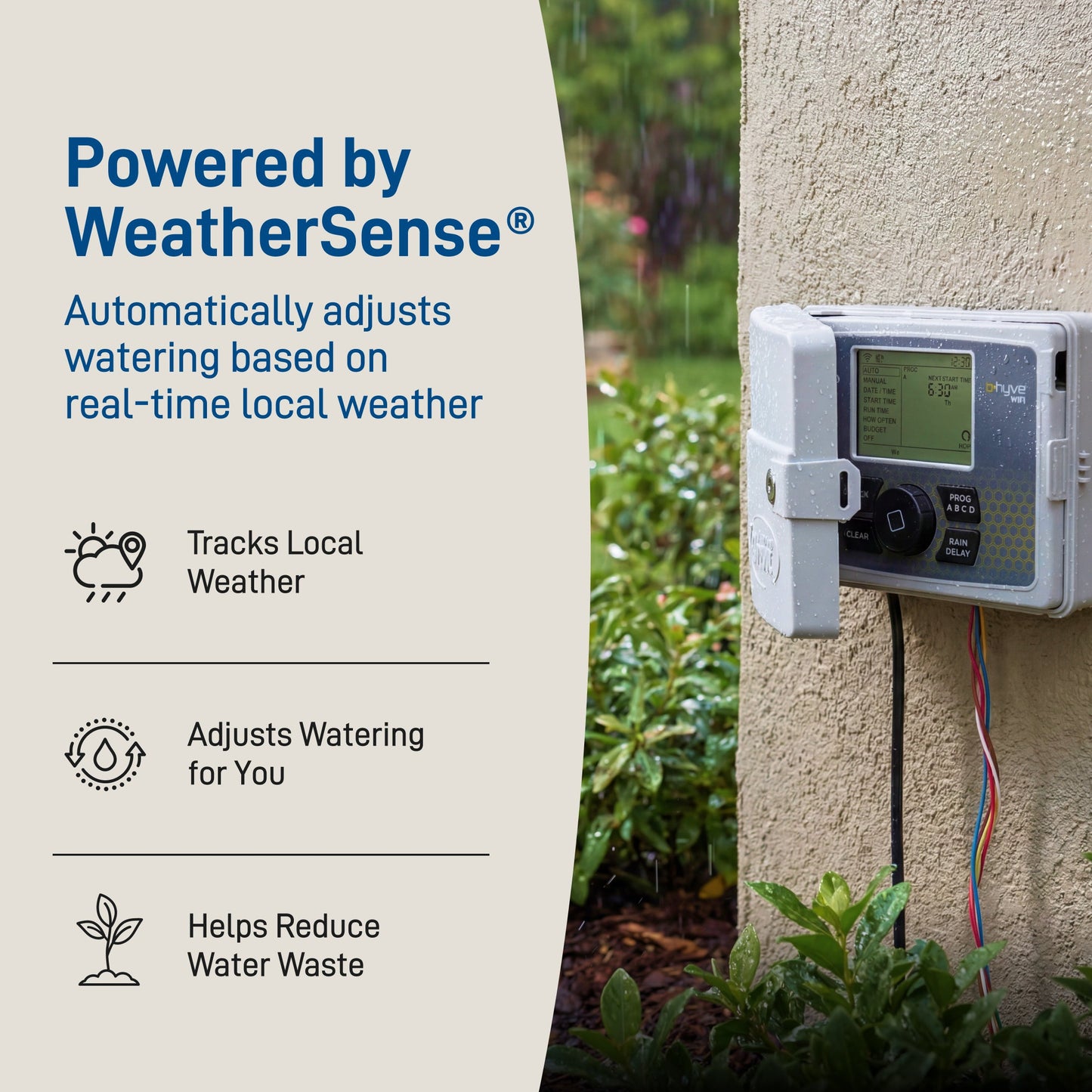 B-hyve Smart 6-Zone Indoor/Outdoor Sprinkler Controller Wi-Fi & Bluetooth | 57946