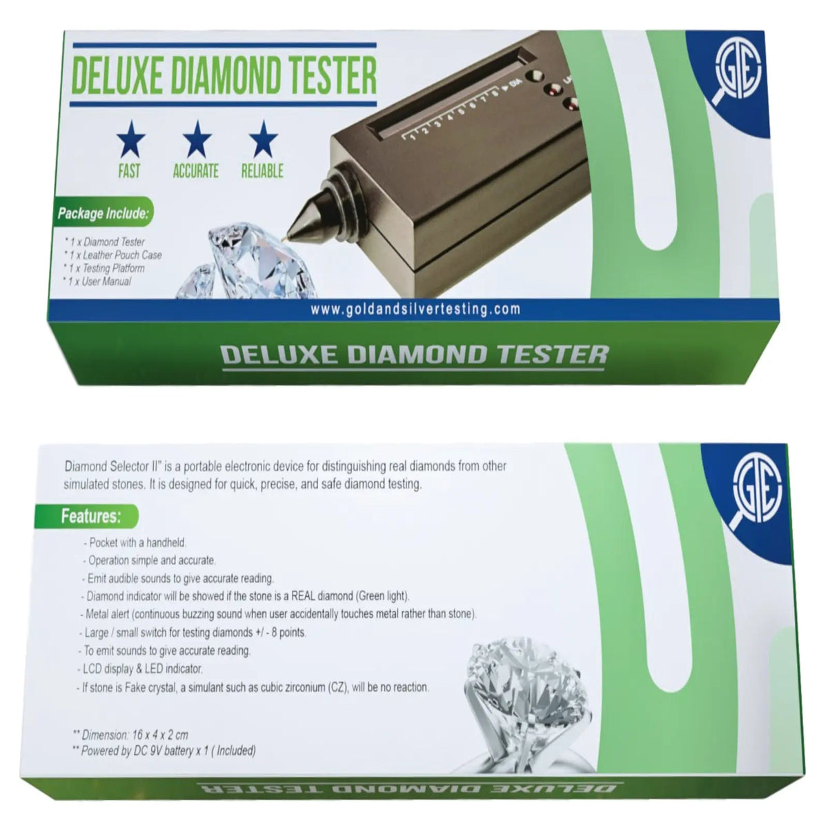 Gold Silver Jewelry Test Kit 10K 14K 18K 24K Digital Scale Diamond Tester Acid