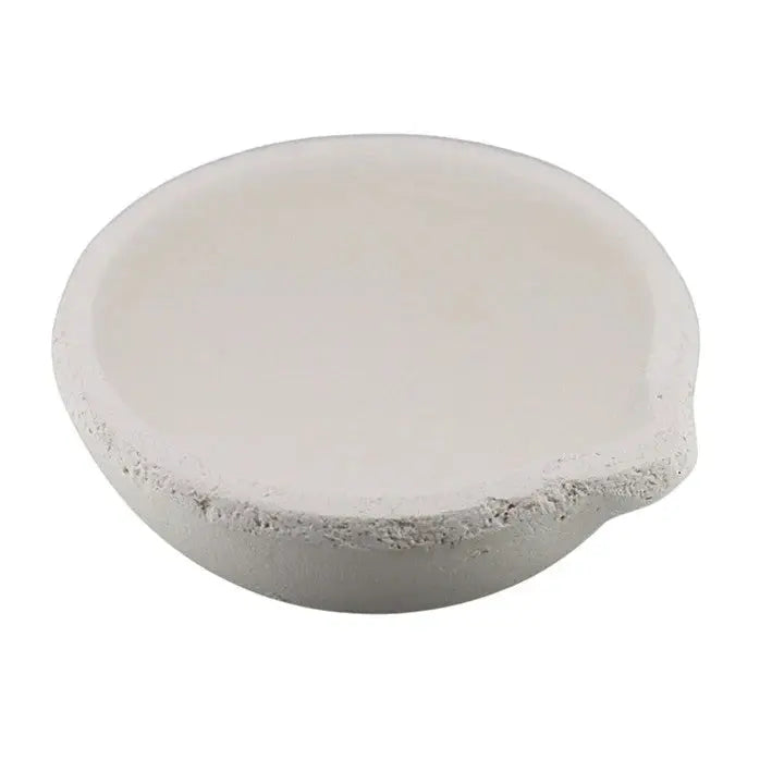 Jeweler’s Grade Borax Flux 8 oz + Ceramic Crucible Gold Silver Glaze Casting Kit